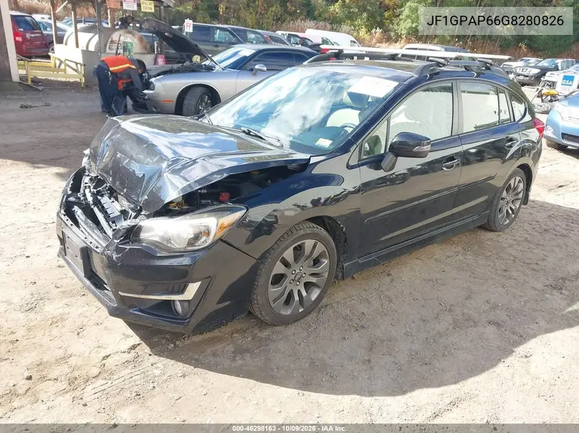 2016 SUBARU IMPREZA VIN JF1GPAP66G8280826 — фото 2