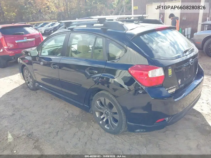 2016 SUBARU IMPREZA VIN JF1GPAP66G8280826 — фото 3