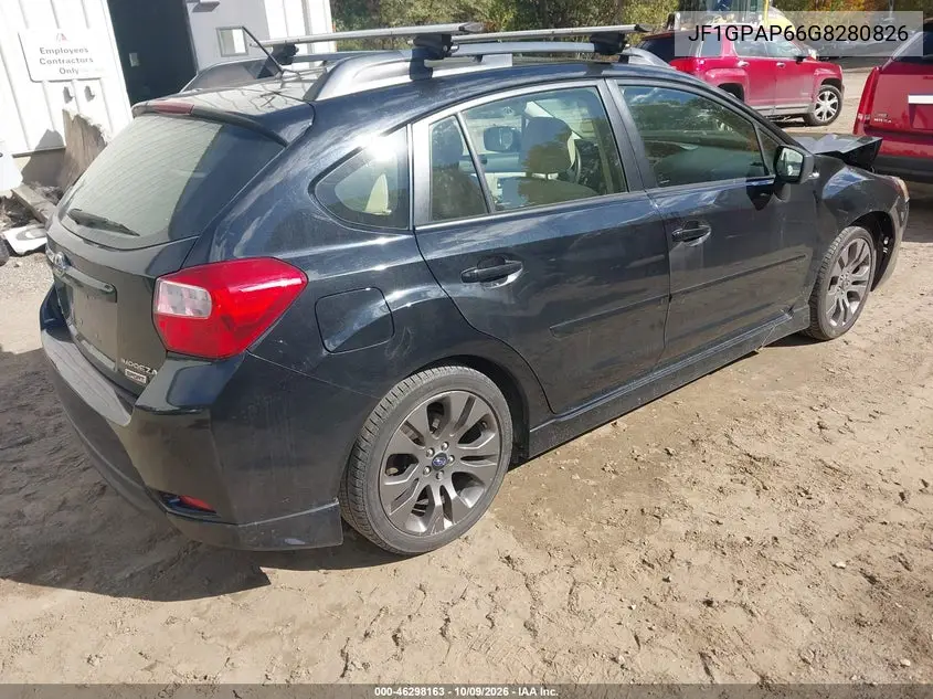 2016 SUBARU IMPREZA VIN JF1GPAP66G8280826 — фото 4