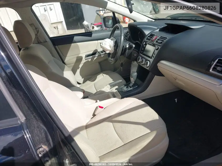 2016 SUBARU IMPREZA VIN JF1GPAP66G8280826 — фото 5