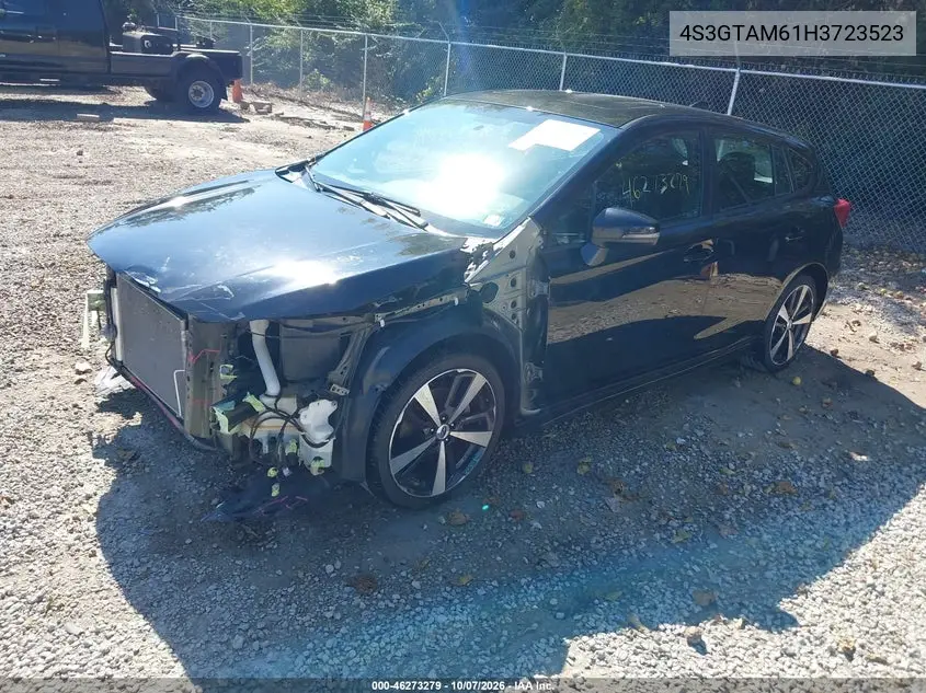 2017 SUBARU IMPREZA VIN 4S3GTAM61H3723523 — фото 2