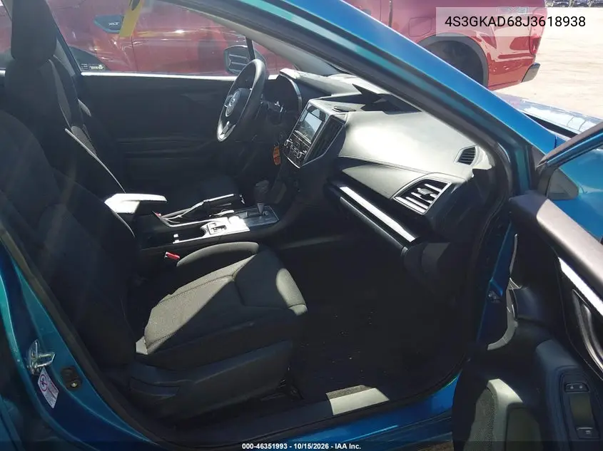 2018 SUBARU IMPREZA VIN 4S3GKAD68J3618938 — фото 5