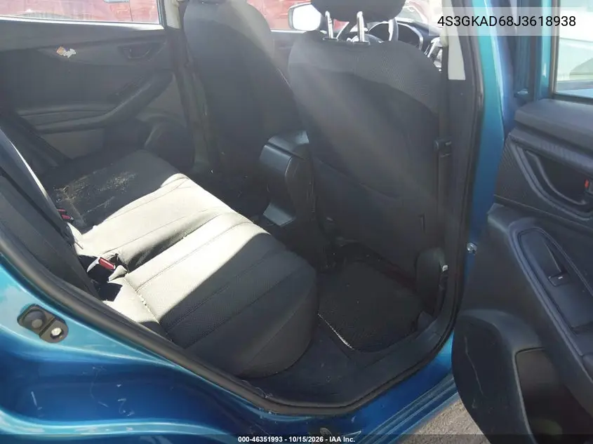 2018 SUBARU IMPREZA VIN 4S3GKAD68J3618938 — фото 8