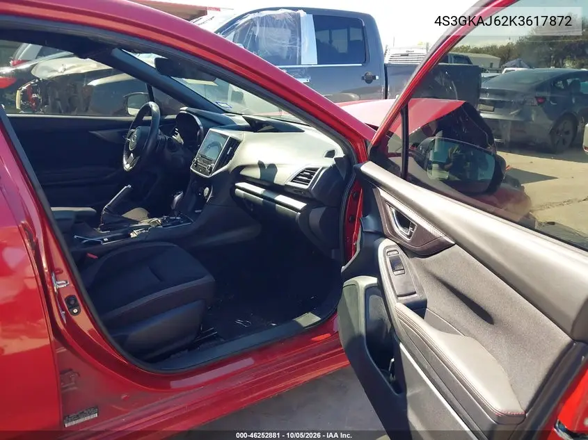 2019 SUBARU IMPREZA VIN 4S3GKAJ62K3617872 — фото 5