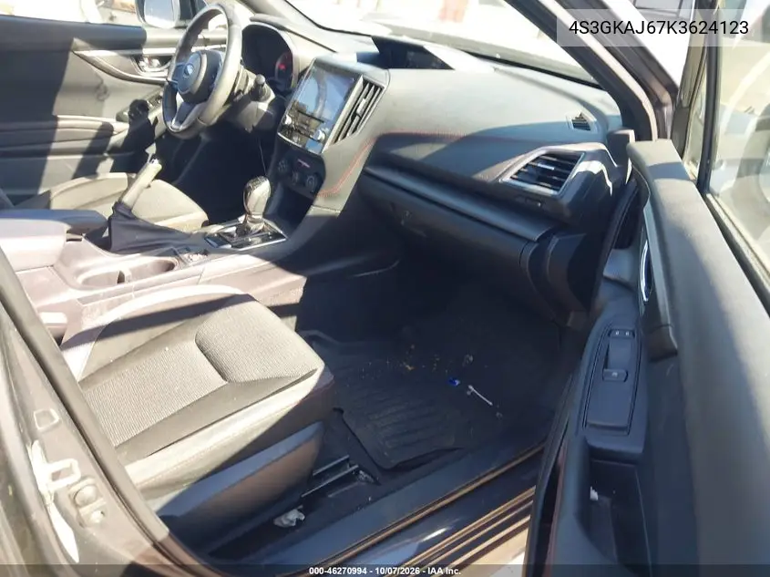 2019 SUBARU IMPREZA VIN 4S3GKAJ67K3624123 — фото 5
