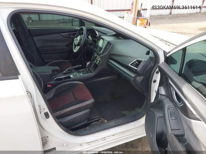 2020 SUBARU IMPREZA VIN 4S3GKAM69L3611614 — фото 5