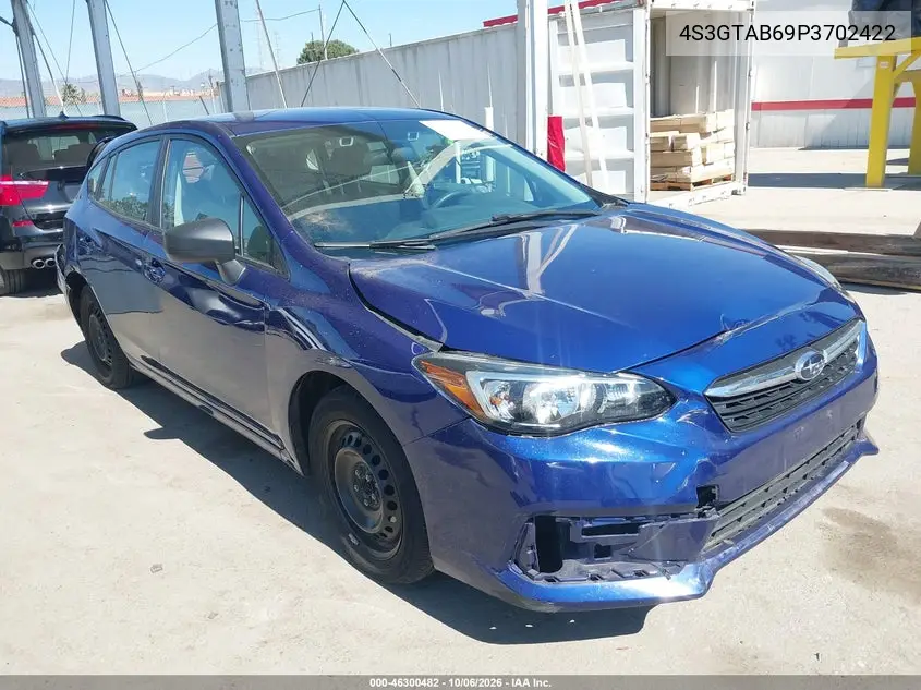 SUBARU IMPREZA 2023, VIN 4S3GTAB69P3702422