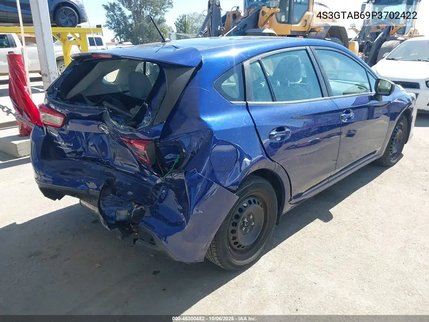 2023 SUBARU IMPREZA VIN 4S3GTAB69P3702422 — фото 4