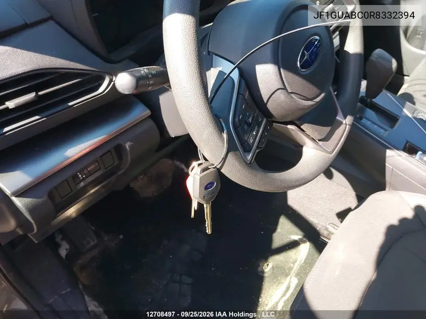 2024 SUBARU IMPREZA VIN JF1GUABC0R8332394 — фото 11