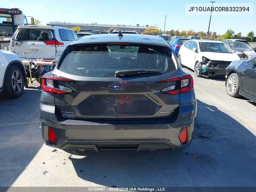 2024 SUBARU IMPREZA VIN JF1GUABC0R8332394 — фото 16