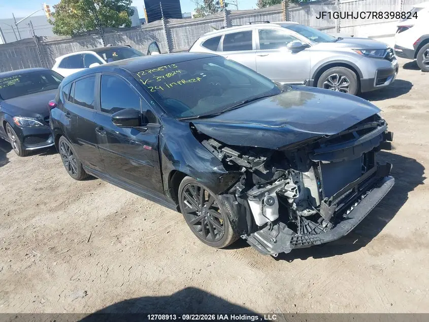 SUBARU IMPREZA 2024, VIN JF1GUHJC7R8398824