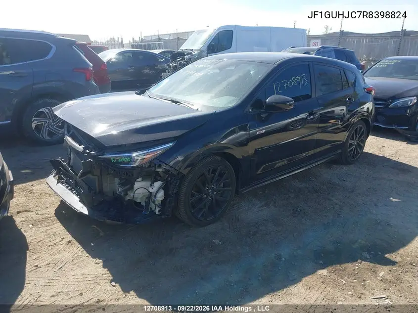 2024 SUBARU IMPREZA VIN JF1GUHJC7R8398824 — фото 2