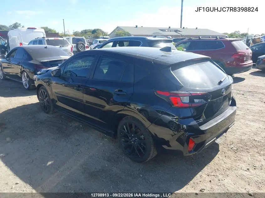 2024 SUBARU IMPREZA VIN JF1GUHJC7R8398824 — фото 3