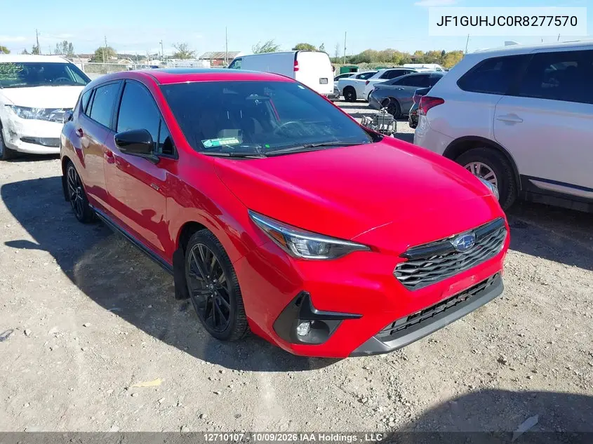SUBARU IMPREZA 2024, VIN JF1GUHJC0R8277570