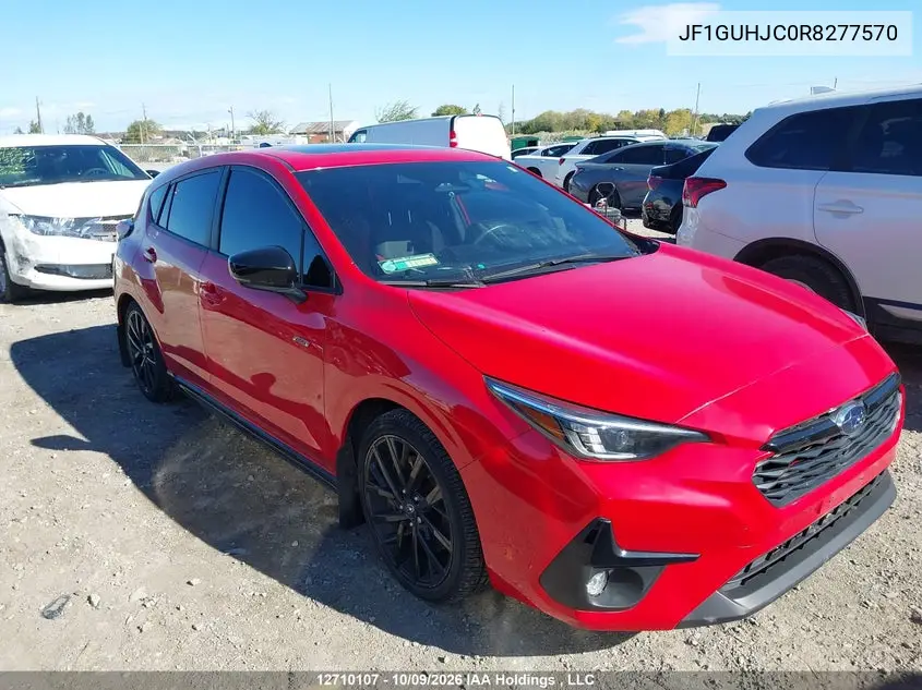 2024 SUBARU IMPREZA VIN JF1GUHJC0R8277570 — фото 13