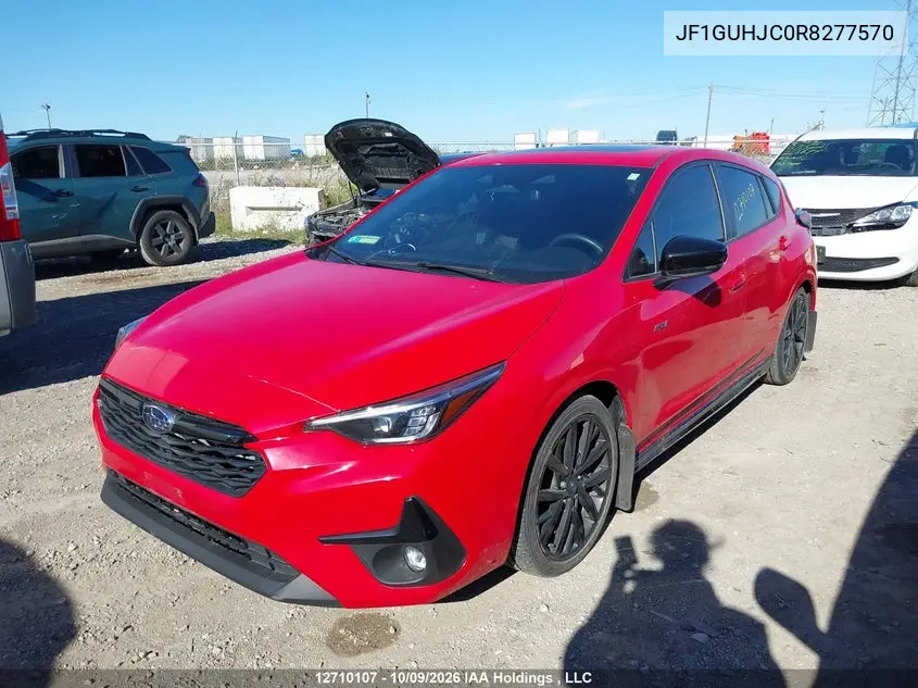 2024 SUBARU IMPREZA VIN JF1GUHJC0R8277570 — фото 14