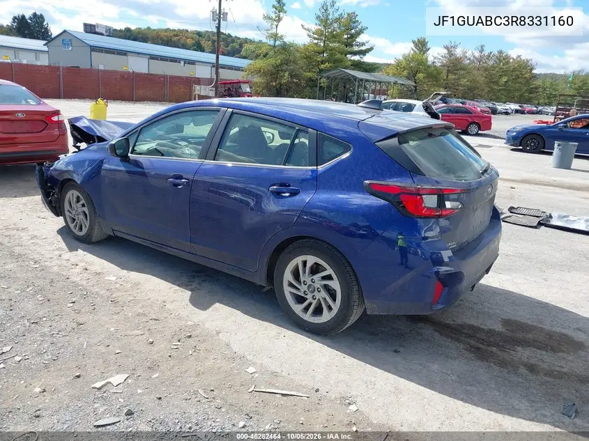 2024 SUBARU IMPREZA VIN JF1GUABC3R8331160 — фото 3