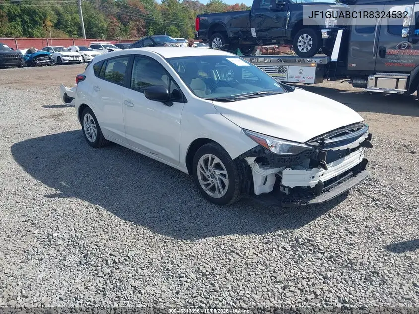 SUBARU IMPREZA 2024, VIN JF1GUABC1R8324532