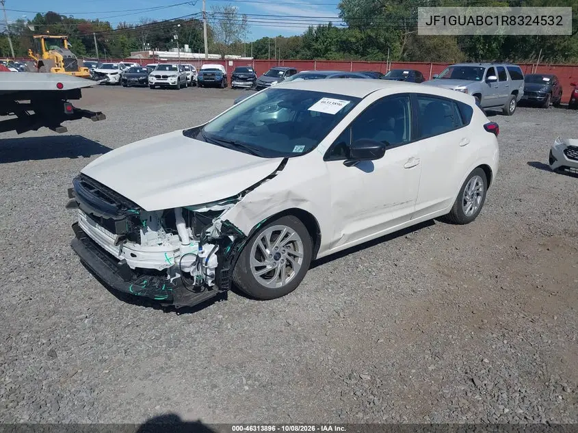 2024 SUBARU IMPREZA VIN JF1GUABC1R8324532 — фото 2