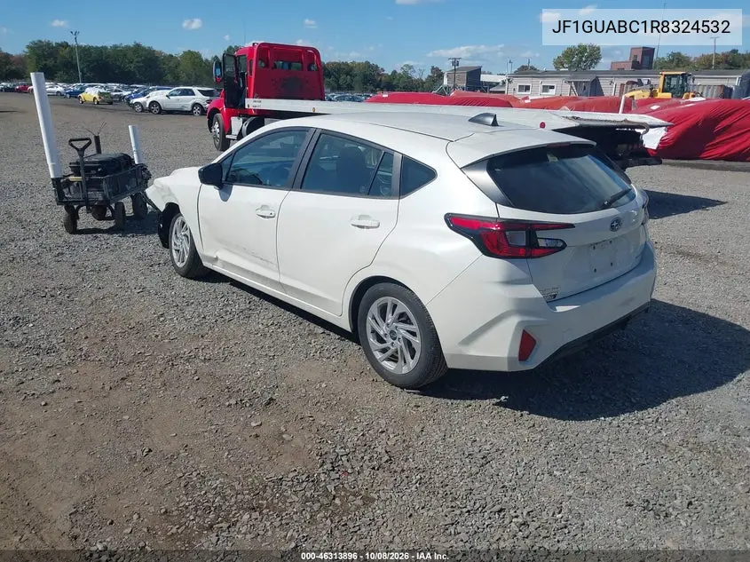 2024 SUBARU IMPREZA VIN JF1GUABC1R8324532 — фото 3