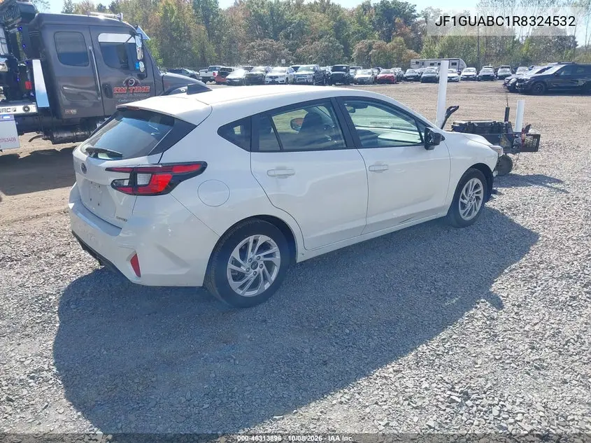 2024 SUBARU IMPREZA VIN JF1GUABC1R8324532 — фото 4