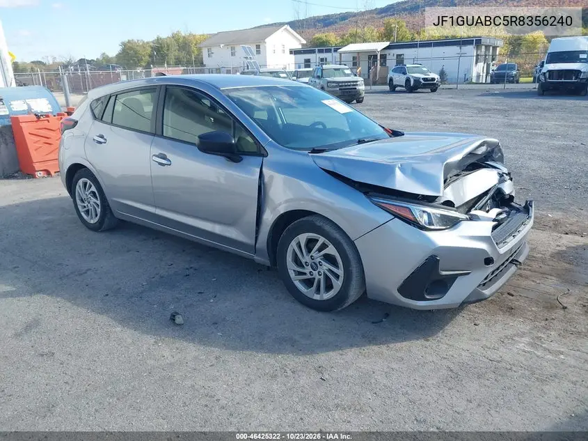 SUBARU IMPREZA 2024, VIN JF1GUABC5R8356240