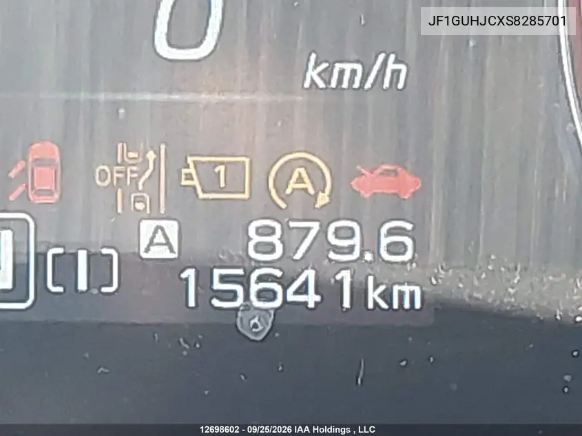 2025 SUBARU IMPREZA VIN JF1GUHJCXS8285701 — фото 16