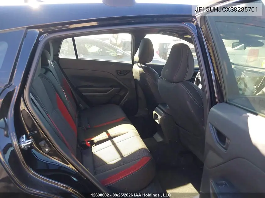 2025 SUBARU IMPREZA VIN JF1GUHJCXS8285701 — фото 8