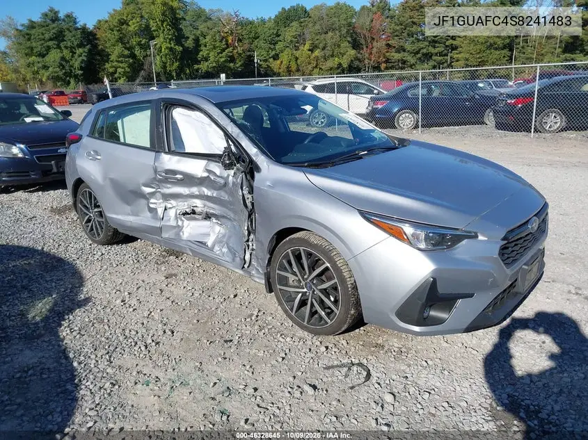 SUBARU IMPREZA 2025, VIN JF1GUAFC4S8241483