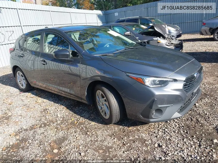 SUBARU IMPREZA 2025, VIN JF1GUABC8S8285685
