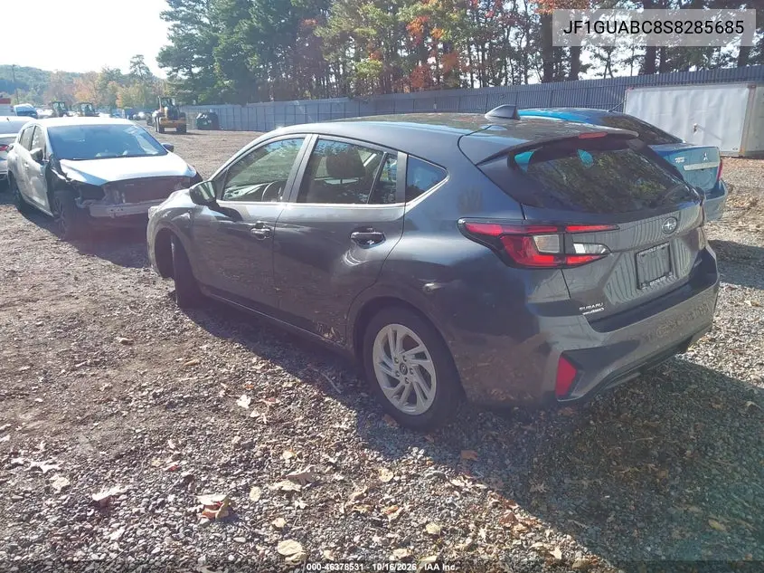 2025 SUBARU IMPREZA VIN JF1GUABC8S8285685 — фото 3