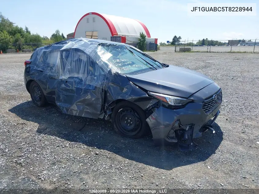 SUBARU IMPREZA 2026, VIN JF1GUABC5T8228944