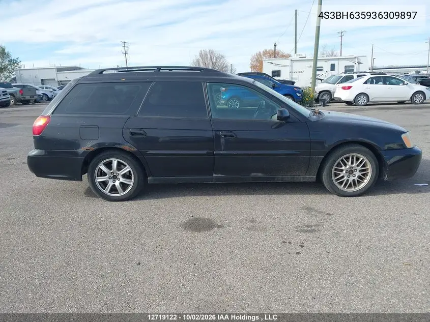 2003 SUBARU LEGACY VIN 4S3BH635936309897 — фото 13
