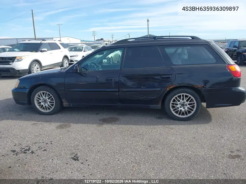 2003 SUBARU LEGACY VIN 4S3BH635936309897 — фото 14