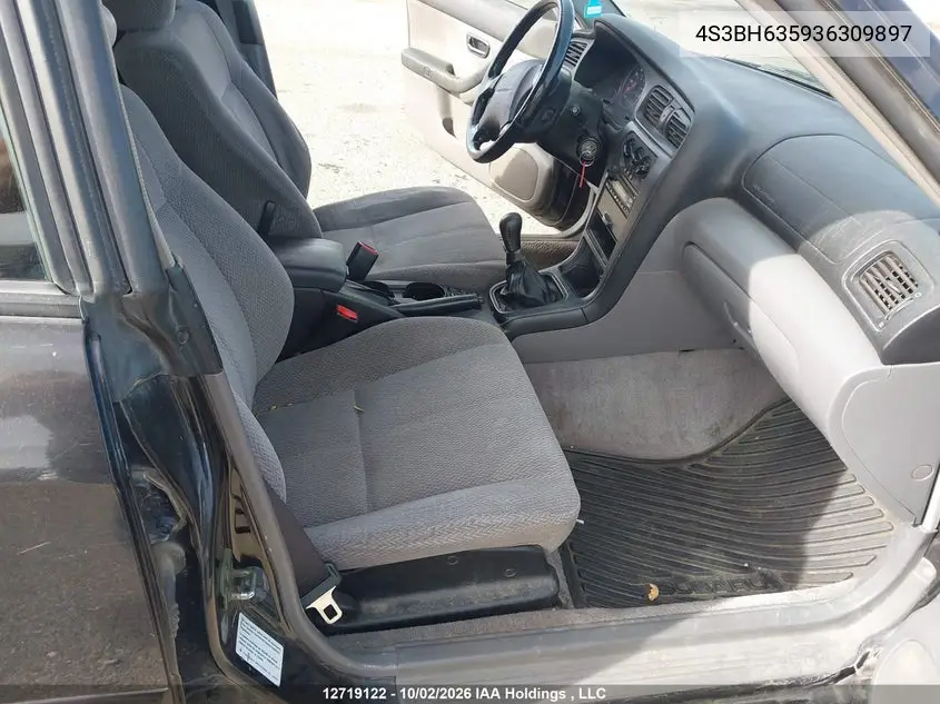 2003 SUBARU LEGACY VIN 4S3BH635936309897 — фото 5