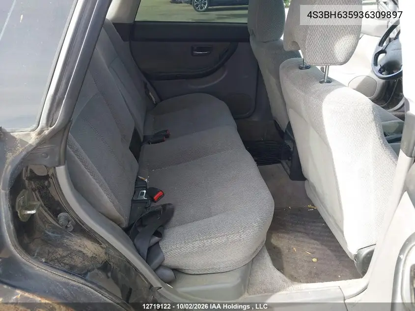 2003 SUBARU LEGACY VIN 4S3BH635936309897 — фото 8