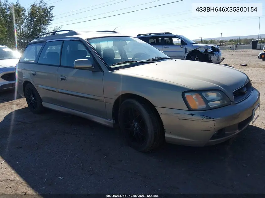 SUBARU LEGACY 2003, VIN 4S3BH646X35300154