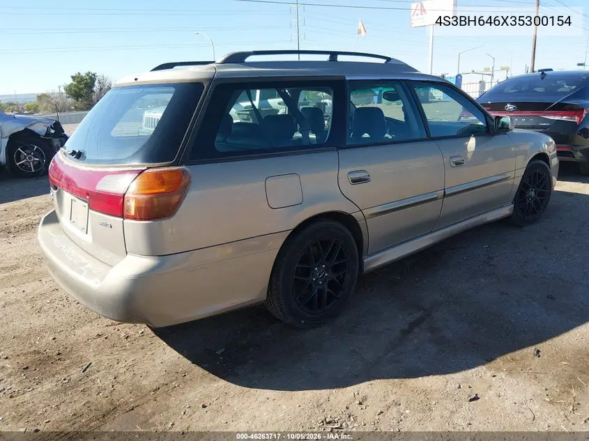 2003 SUBARU LEGACY VIN 4S3BH646X35300154 — фото 4