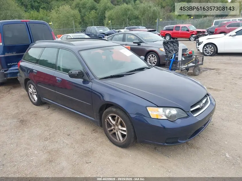 SUBARU LEGACY 2005, VIN 4S3BP616357308143