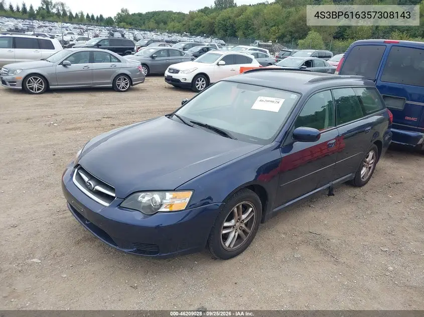 2005 SUBARU LEGACY VIN 4S3BP616357308143 — фото 2