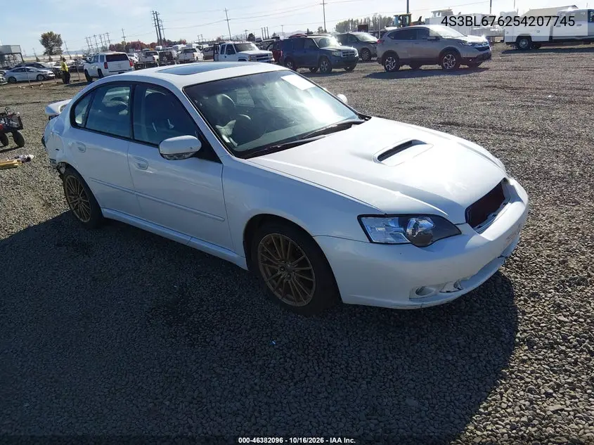 SUBARU LEGACY 2005, VIN 4S3BL676254207745