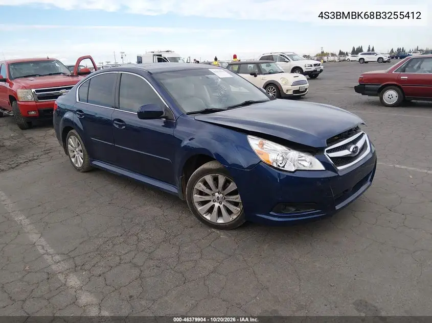 SUBARU LEGACY 2011, VIN 4S3BMBK68B3255412