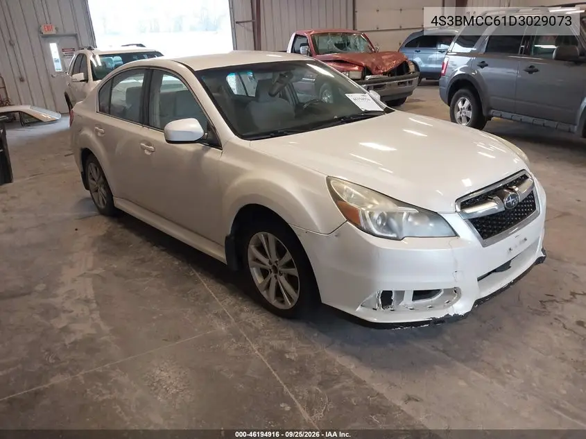 SUBARU LEGACY 2013, VIN 4S3BMCC61D3029073