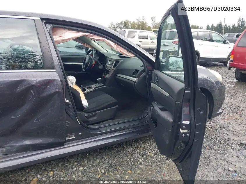 2013 SUBARU LEGACY VIN 4S3BMBG67D3020334 — фото 5