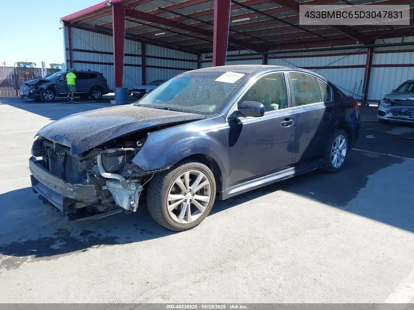 2013 SUBARU LEGACY VIN 4S3BMBC65D3047831 — фото 2