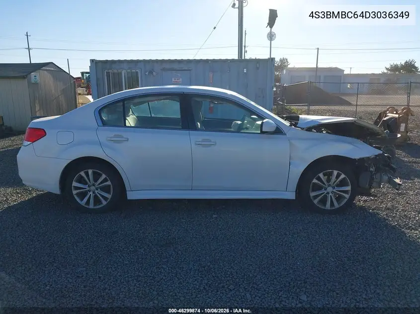2013 SUBARU LEGACY VIN 4S3BMBC64D3036349 — фото 14