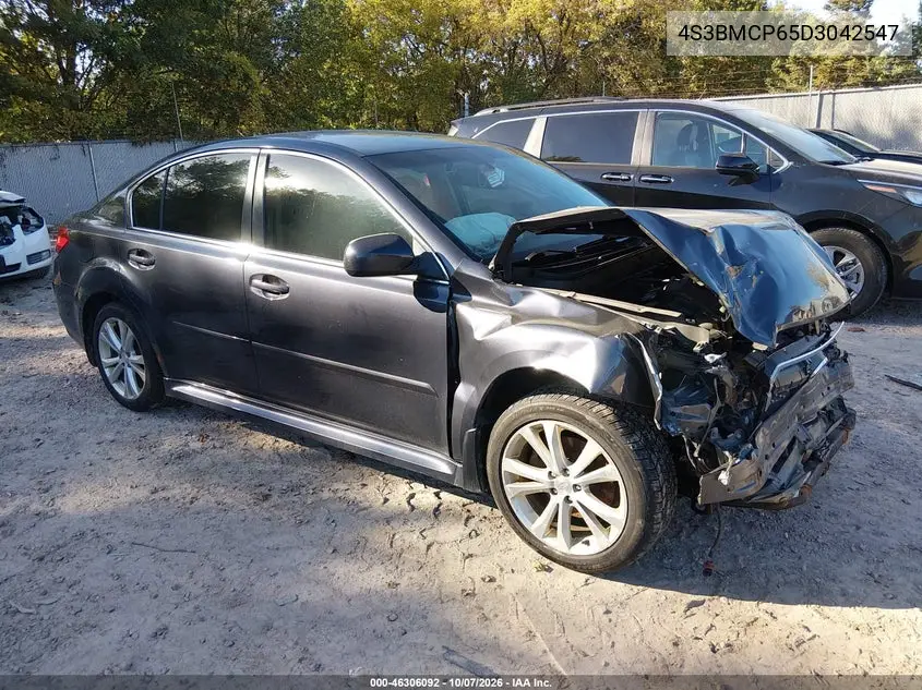 SUBARU LEGACY 2013, VIN 4S3BMCP65D3042547