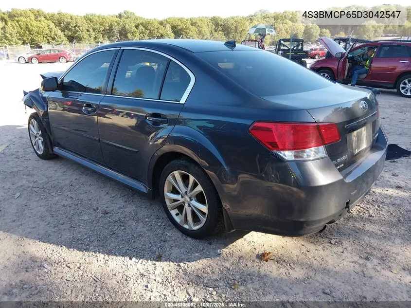 2013 SUBARU LEGACY VIN 4S3BMCP65D3042547 — фото 3