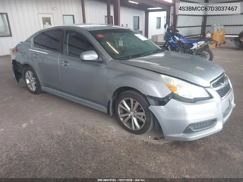 SUBARU LEGACY 2013, VIN 4S3BMCC67D3037467