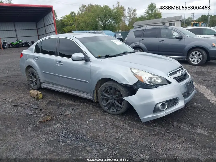 SUBARU LEGACY 2014, VIN 4S3BMBL65E3004463